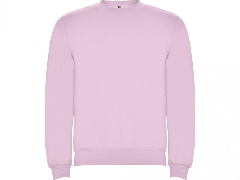 Свитшот с начесом Clasica детский, светло-розовый