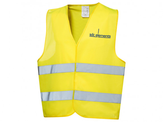 Защитный жилет Watch-out в чехле, неоново-желтый