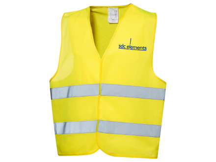 Защитный жилет Watch-out в чехле, неоново-желтый