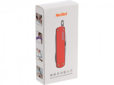 Нож-брелок Nextool Mini, красный (NE0142)