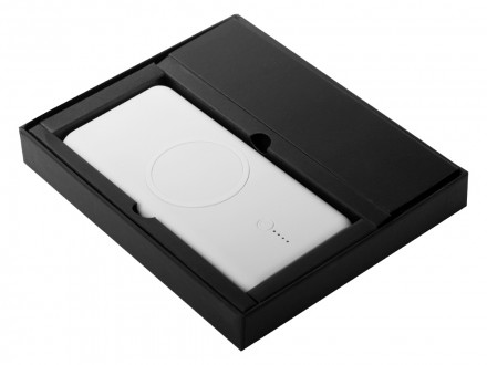 Внешний беспроводной аккумулятор c QC/PD Reload, 10000 mAh, белый (Р)