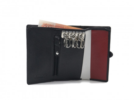 Кошелек-Ключница унисекс Beverly Hills Polo Club, черный