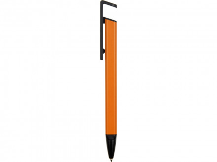 Ручка-подставка металлическая, Кипер Q, оранжевый/черный