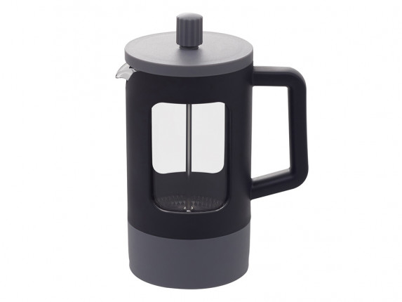 Френч-пресс Double Tone, черный-серый