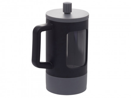 Френч-пресс Double Tone, черный-серый