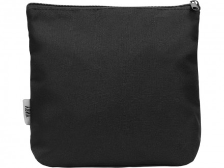 Косметичка из полиэстера 300D с подкладкой Amalia, черный