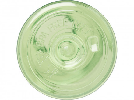 Бутылка для воды Sky из переработанной пластмассы объемом 650 мл - Зеленый