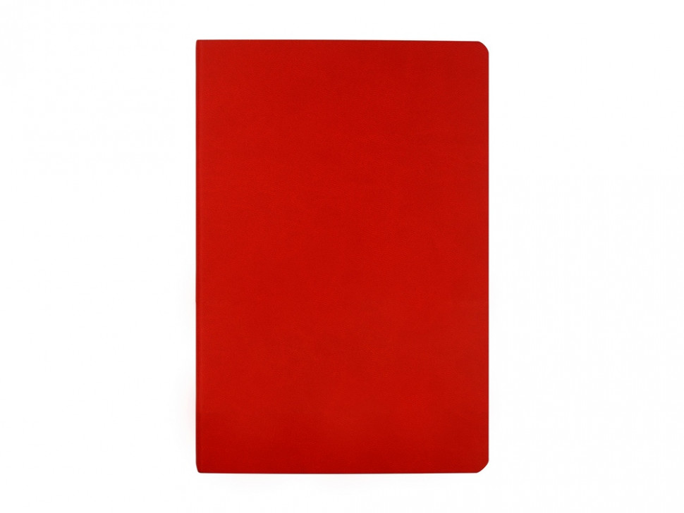 Бизнес тетрадь А5 Megapolis flex 60 л. soft touch клетка, красный