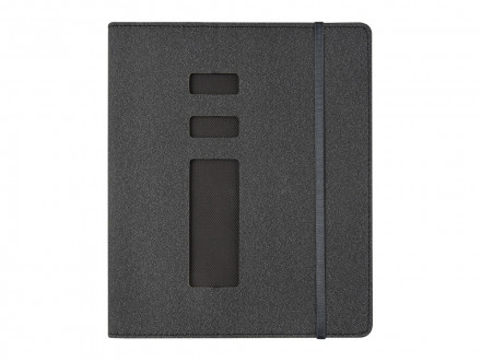 Ежедневник недатированный А5  La Manche, серый графитовый