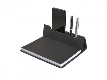 Ежедневник недатированный А5  La Manche, серый графитовый