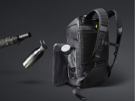 Атикражный рюкзак FlipPack для ноутбука 15.6, черный