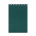 Блокнот Nettuno Mini в линейку, зеленый