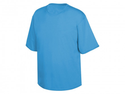 Футболка оверсайз Liyon унисекс, лазурный