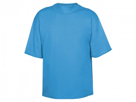 Футболка оверсайз Liyon унисекс, лазурный