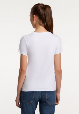 Футболка женская «Леон», белая