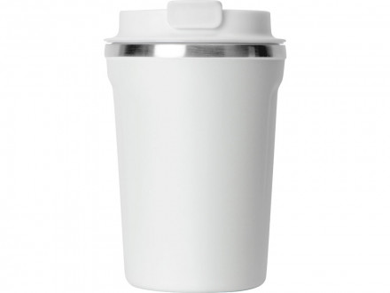 Термокружка CAFe COMPACT, 380 мл, белый