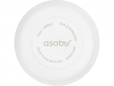 Термокружка CAFe COMPACT, 380 мл, белый