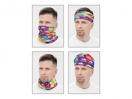 Многофункциональная бандана с возможностью полноцветной печати