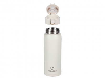 Термокружка Relaxika 701, 480 мл, белый