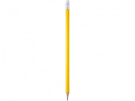 Карандаш деревянный COUVET с ластиком, желтый