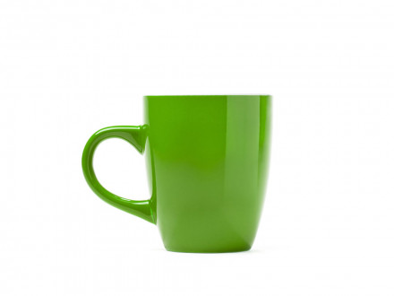 Кружка керамическая NOLO, 300 мл, зеленое яблоко