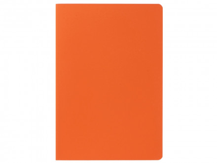 Блокнот Wispy 2.0, гибкая обложка A5, 64 листа в линейку, оранжевый