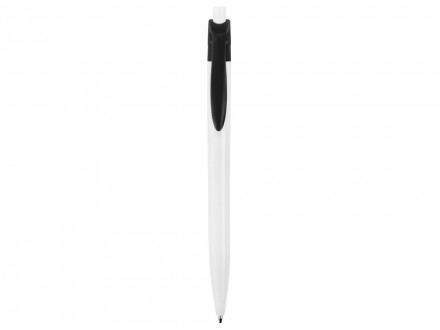 Ручка шариковая Какаду, белый/черный (Р)