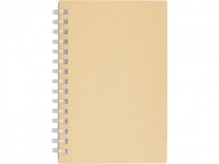 Блокнот на мягкой спирали А6 Sahara, 60 листов 70 гр/м2, натуральный