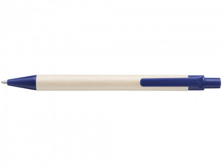 Блокнот А7 Zuse с ручкой шариковой, синий