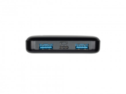 RIVACASE VA2532 (10000 мАч) QC/PD 20W внешний аккумулятор с дисплеем, черный 12/48