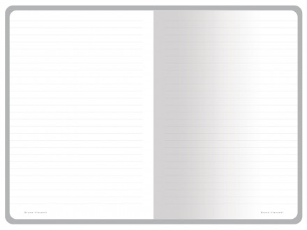 Тетрадь с каменной бумагой А5 Carrara 40 л., линейка, бордовый