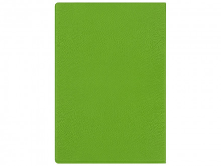 Классическая обложка для паспорта Favor, зеленое яблоко/серая