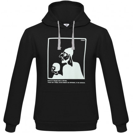 Толстовка женская «Леон», черная