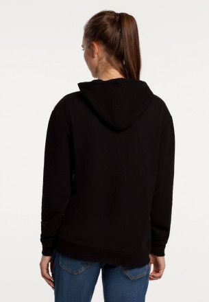 Толстовка женская «Леон», черная