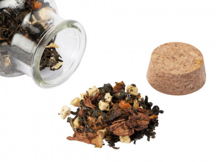 Чай зеленый, с соком ананаса и кусочками яблока/облепихи, 140г (Р)