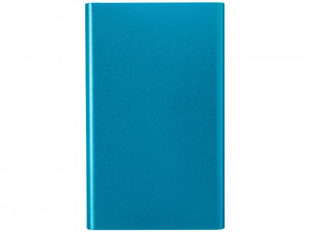 Алюминиевый повербанк Pep емкостью 4000 мА/ч, синий