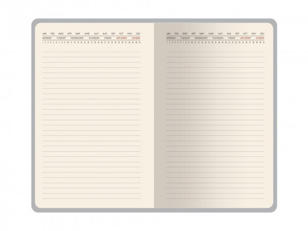 Ежедневник недатированный А5 Barcelona, черный