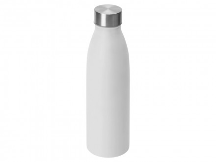 Стальная бутылка Rely, 650 мл, белый матовый