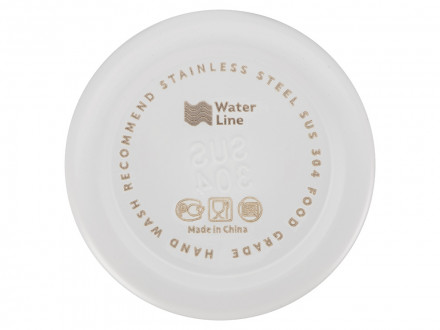 Стальная бутылка Rely, 650 мл, белый матовый