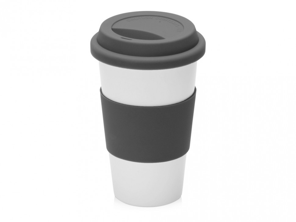 Фарфоровая кружка с двойными стенками Toronto, 300 мл, серый