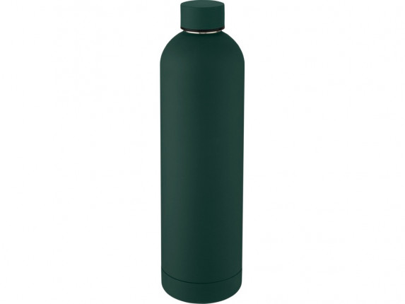 Spring Медная спортивная бутылка объемом 1 л с вакуумной изоляцией , green flash