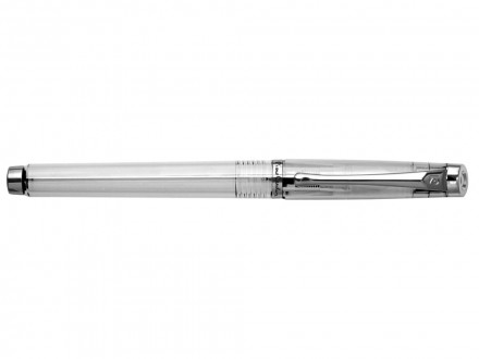 Ручка перьевая Pierre Cardin I-SHARE. Цвет - прозрачный.Упаковка Е-2.