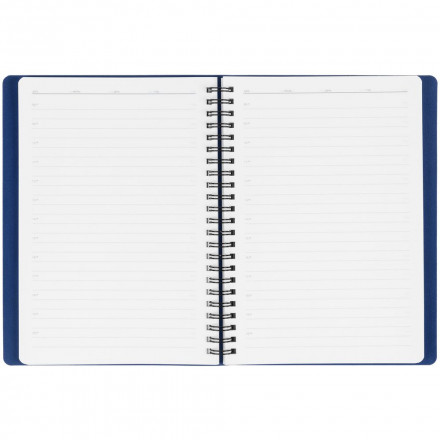 Ежедневник Twill, недатированный, синий