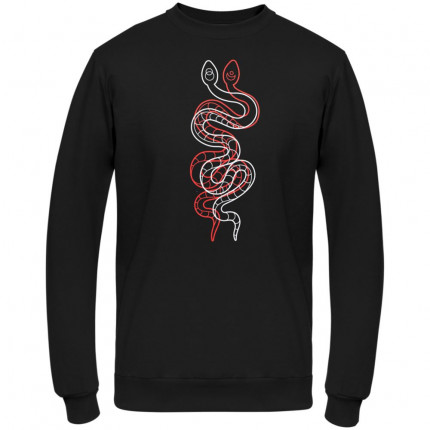 Толстовка «Змий», черная