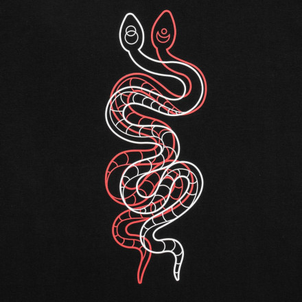 Толстовка «Змий», черная