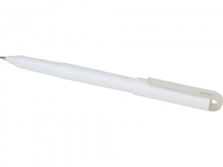 Гелевая ручка Mauna из переработанного PET-пластика, белый