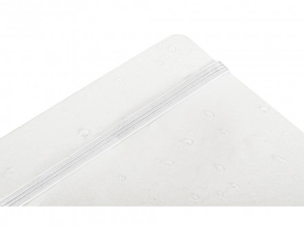 Блокнот из моющегося крафта и каменной бумаги А5 Fleekstone, гибкая обложка, белый