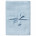 Полотенце вафельное Adore Small, голубое