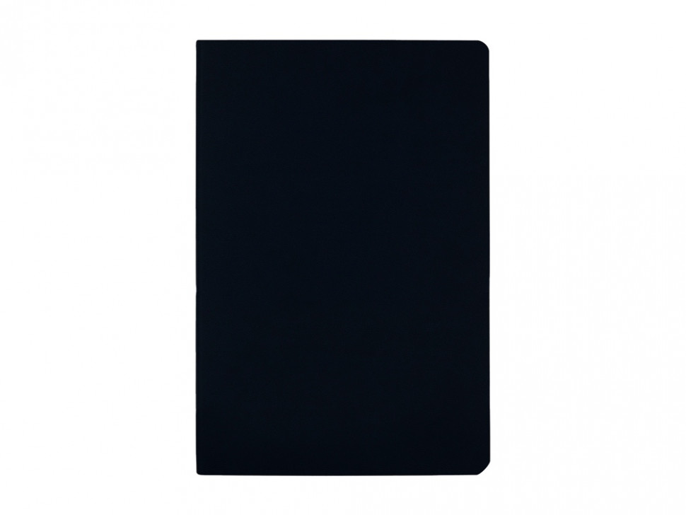 Бизнес тетрадь А5 Megapolis flex 60 л. soft touch клетка, темно-синий navy