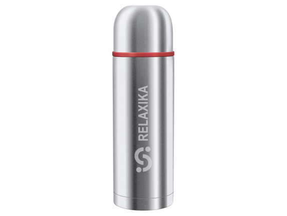 Термос Relaxika 102, 2 чашки, 1000 мл, стальной